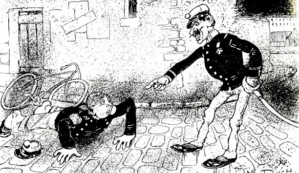 警察要求下属今后避免自行车事故，并更好地训练图片下载