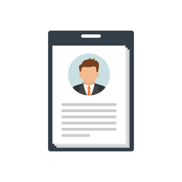 驾驶执照图标在平面风格。识别文件矢量插图在孤立的背景。形象牌招牌经营理念。图片下载