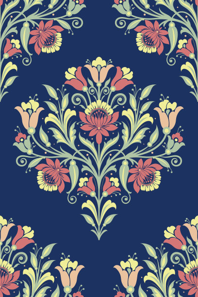 几何民族东方伊卡特无缝图案传统设计用于背景、地毯、壁纸、服装、包裹、蜡染、面料、插画刺绣等风格。图片下载