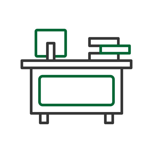 办公桌图标图片下载