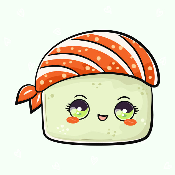 可爱有趣的寿司图片下载