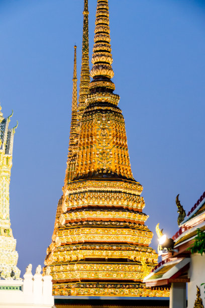 泰国曼谷卧佛寺的美丽照片图片下载