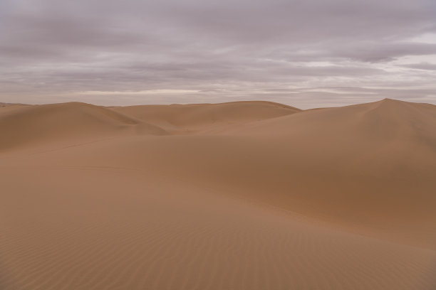 戈壁沙漠沙丘背景图片，内蒙古壁纸图片下载