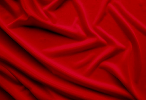 红色织物背景纹理丝绸亚麻布料缎面豪华抽象材料暗优雅梯度图案纺织品旗帜时尚背景圣诞夏季旅行，海报模板卡片壁纸。图片下载