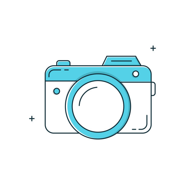 采购产品摄影设备，捕捉时刻，照片拍摄，相机图标，摄影必需品，摄影齿轮矢量图标设计图片下载