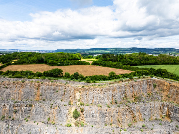 英国威尔士的采石场图片下载