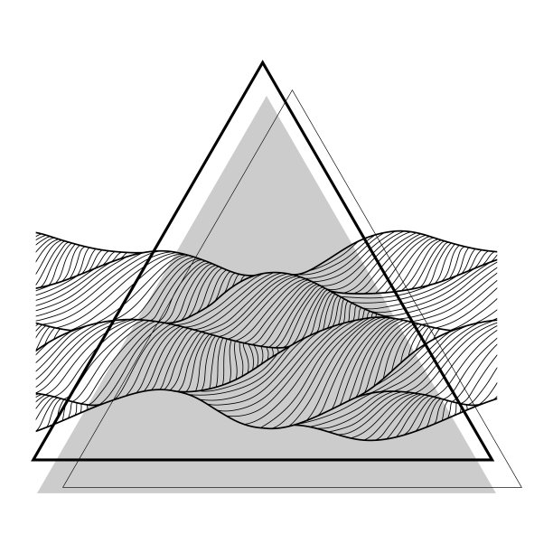 带有波浪的卡片设计。背景与海洋，河流或水的纹理。图片下载