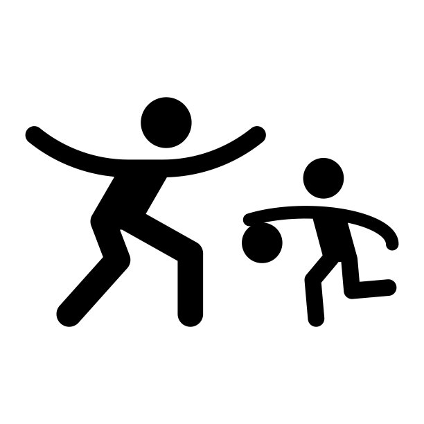 父亲和儿子打篮球图片下载