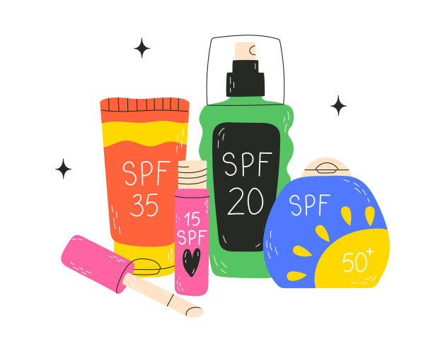 防晒安全收藏。管和瓶的图片下载