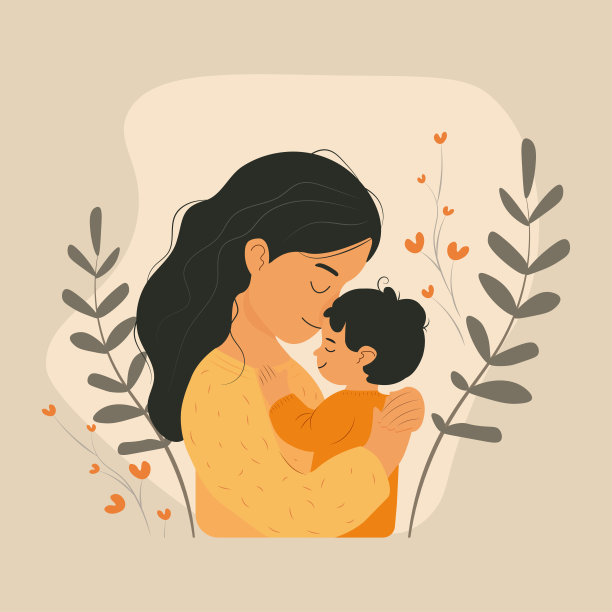 母亲把婴儿抱在怀里图片下载