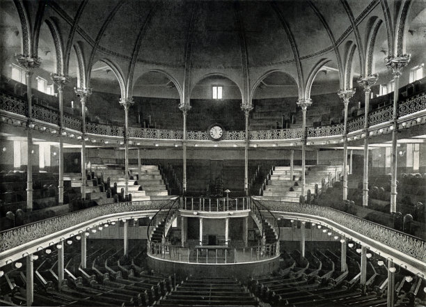 英国伦敦大都会神龛19世纪复古照片图片下载