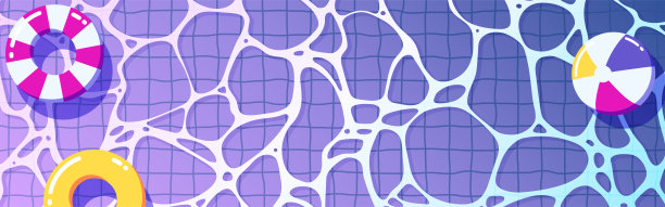 从正上方看到的水池插图图片下载