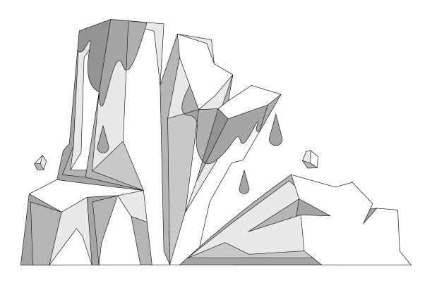 冰川。南极冰川的冰冻之美捕捉到了大自然的本质图片下载