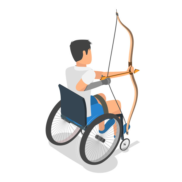 三维等距平面矢量集的残疾运动员。第二项图片下载