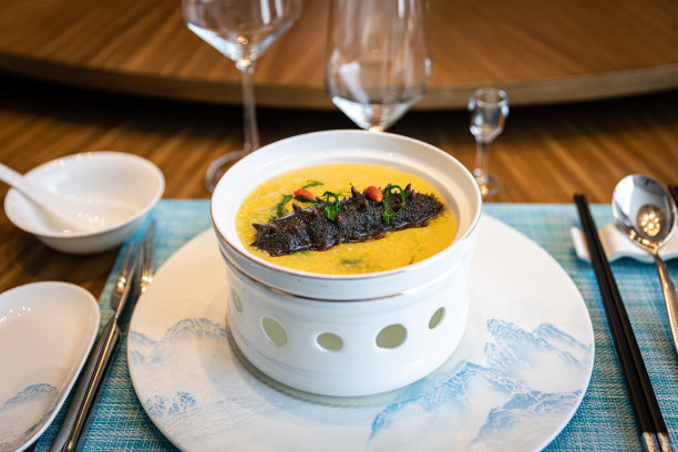 海参玉米粥图片下载