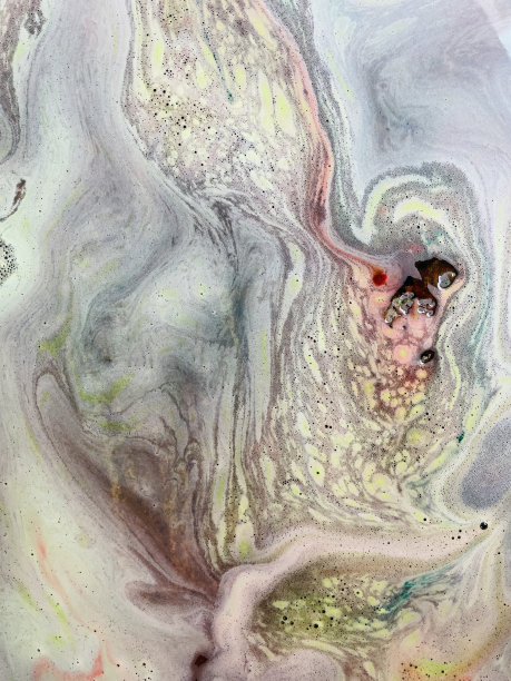 彩色泡沫对水抽象的背景图片下载