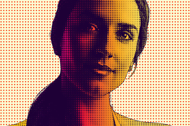 女性影响者的肖像图片下载