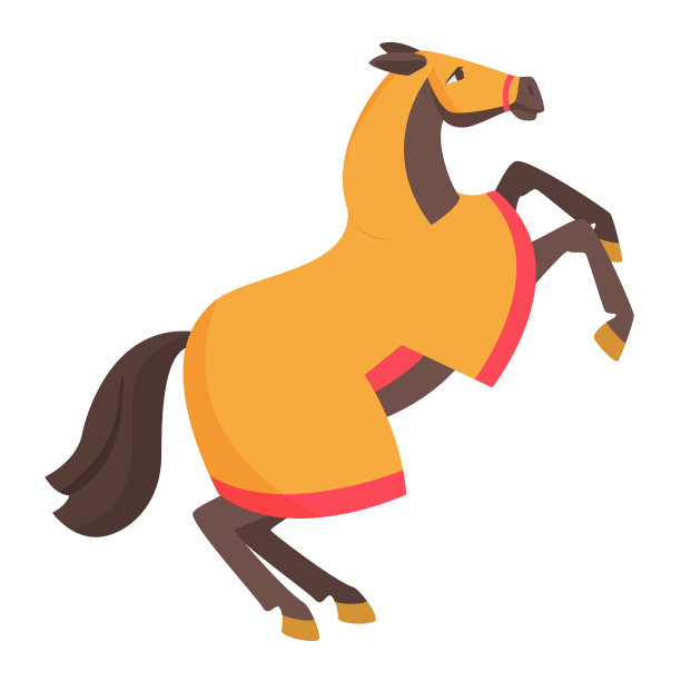 骑士团的马在跳跃，动物在黄色盔甲的战斗图片下载