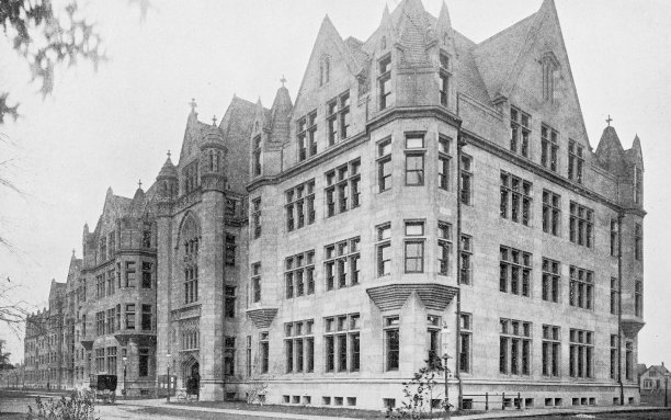 芝加哥的古董照片:芝加哥大学图片下载