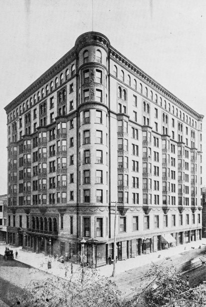 芝加哥的古董照片:列克星敦酒店图片下载