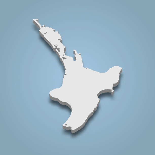 北岛是新西兰的一个岛屿图片下载