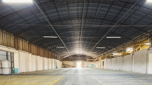 空荡荡的仓库。图片下载