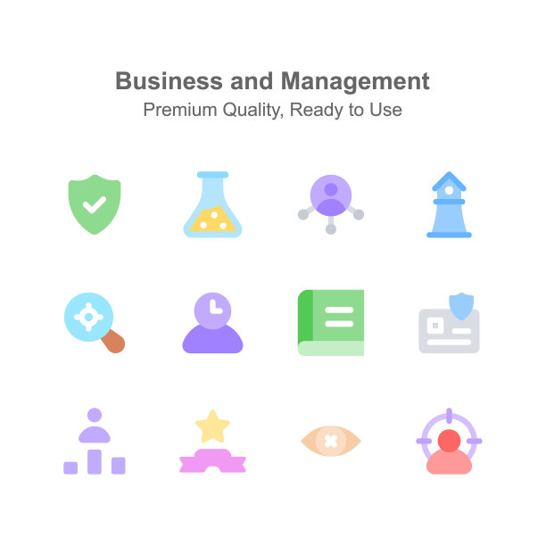 获得这个惊人的业务和管理图标的高级使用。图片下载
