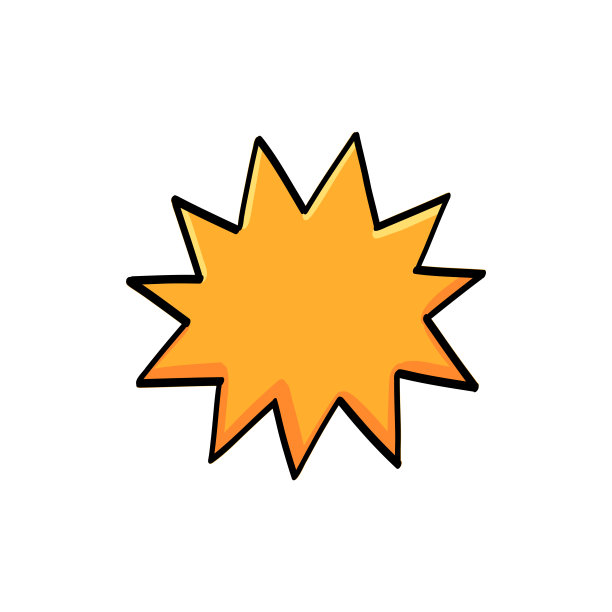 演讲泡泡星。喜剧演讲充满感情。手绘。颜色矢量插图在卡通线条风格。图片下载