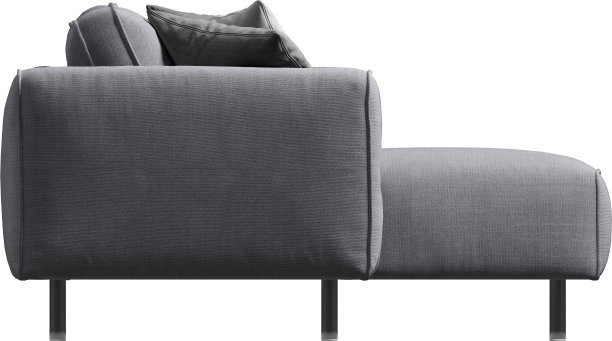 带靠垫的沙发俯视图图片下载