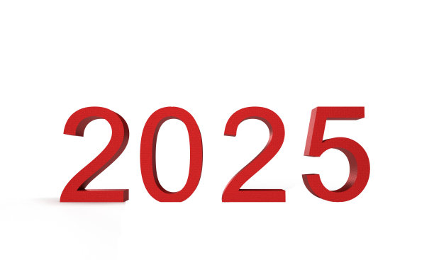2025 2024 2026时间数字开始开始红色粉红色橙色新年快乐庆祝圣诞快乐圣诞节冬季问候邀请十二月一月销售广告。三维渲染图片下载
