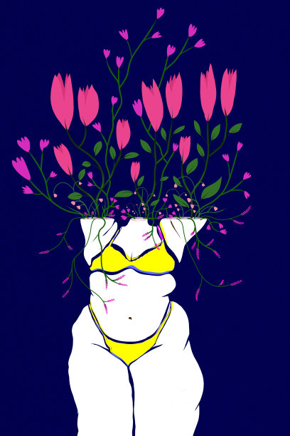 不要害怕展示你完美的身材图片下载