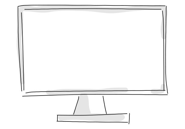 简单的手绘PC线绘制图片下载