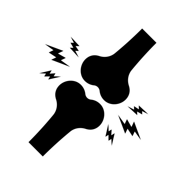 骨头图标。骨折图标。轮廓的风格。矢量图标。图片下载