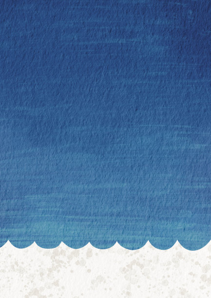 以海浪和沙滩为背景的纸上插画，用于装饰暑假，海滨生活和航海概念。图片下载