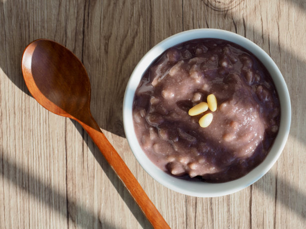 韩国传统食品红豆粥图片下载