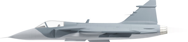 飞行中的军用飞机的侧视图图片下载