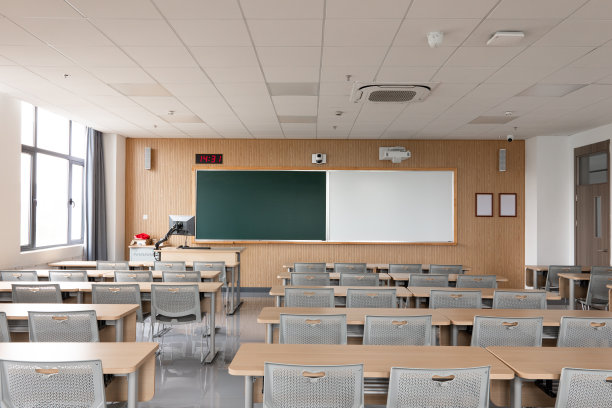 崭新的现代智慧教室图片下载