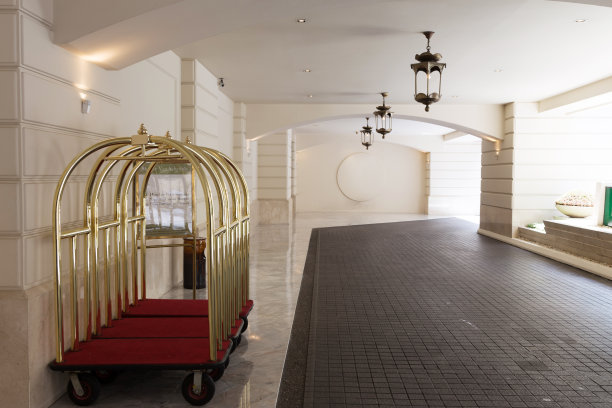 宾馆入口门厅图片下载