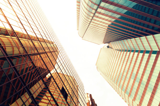 玻璃幕墙现代办公大楼图片下载