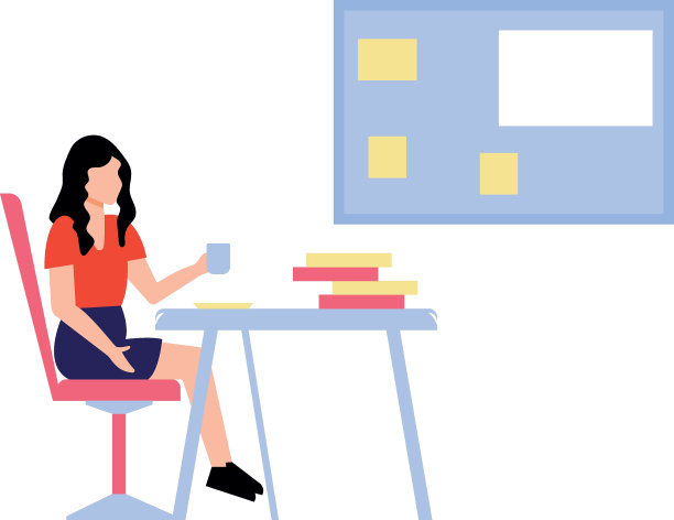 老师正在喝茶。图片下载