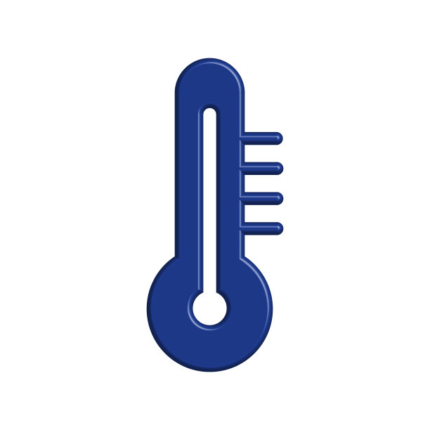 插图矢量图形的温度计图标图片下载