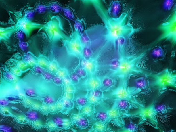 抽象蓝水纹理图片下载