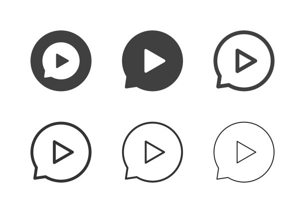 视频消息图标-多系列图片下载