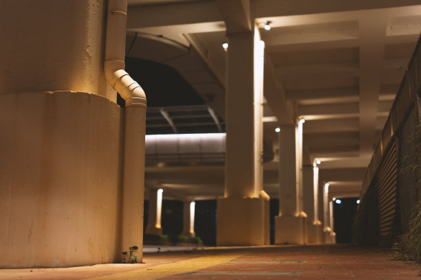 中国广东东莞谢岗银坪站，城际轨道交通一样运营地铁图片下载