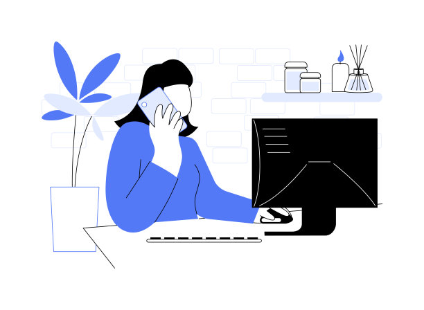 Spa沙龙预订孤立的卡通矢量插图。图片下载