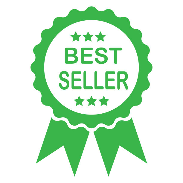 浅绿色的畅销书标签图片下载