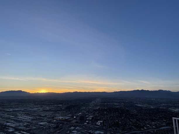 拉斯维加斯天际线景观图片下载