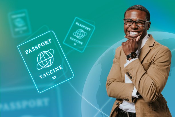 开朗的专业非裔美国商人图片下载