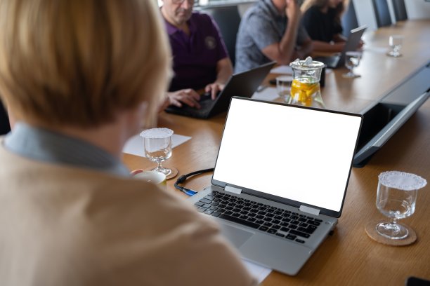 商务人士开会讨论股票交易和投资期权图片下载