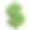 绿草纹理的美元符号孤立在白色背景上，代表环保金融或可持续经济，孤立在白色上图片下载